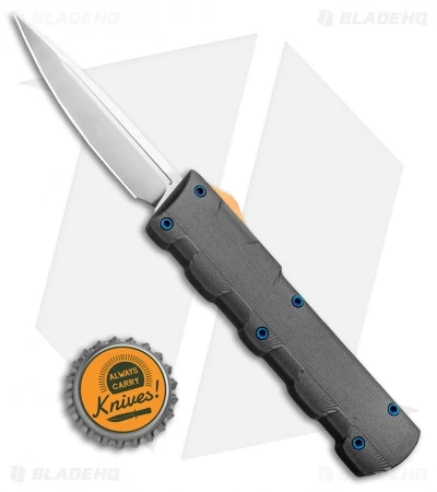D Rocket Designs FIN D/A OTF Automatic Knife Gray (2.75" Satin) 6 D Rocket Designs FIN D/A OTF Automatic Knife Gray (2.75" Satin) - Image 4