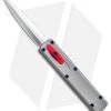 D Rocket Designs Zulu Spear D/A OTF Automatic Knife Gray/Red Button (2.8" Satin) -Knife Shop D Rocket Desings Zulu Spear OTF Automatic Knife Gray Red Button BHQ 95153 ns