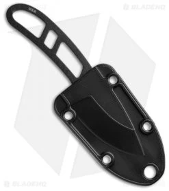 ESEE Candiru Fixed Blade Neck Knife W/ Kit Extras (2" Black) -Knife Shop ESEE Candiru Neck Knife Kit Black BHQ 46332 jr sheath