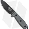 ESEE Knives ESEE-3PM Modified Knife Coyote Sheath W/ Clip Plate (3.88" Black) -Knife Shop ESEE Knives ESEE 3PM Modified Knife Coyote Sheath Clip Plate Black BHQ 4798 jr