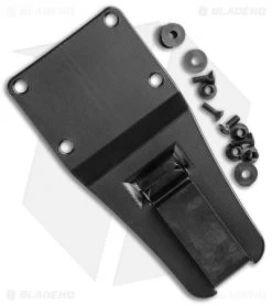 ESEE Knives ESEE-3PMB-001 Fixed Blade Knife Black G-10 (3.88" Black) -Knife Shop ESEE Knives ESEE 3PMB 001 Black G 10 Black BHQ 105741 jr sheath bits