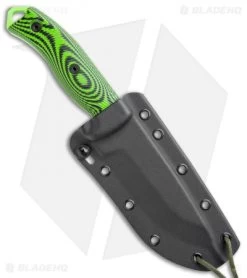 ESEE Knives ESEE-5PVG-007 Fixed Blade Knife Green/Black 3D G-10 (5.25" Green) -Knife Shop ESEE Knives ESEE 5PVG 007 Green Black 3D G 10 BHQ 105816 jr sheath