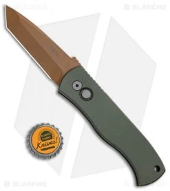Emerson Pro-Tech CQC-7 Desert Warrior Automatic Knife OD Green (3.25" Copper) -Knife Shop Emerson Protech CQC 7 Desert Warrior Auto OD Green Copper BHQ 92526 jr bottlecap
