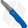 Pro-Tech Emerson CQC-7 Tanto Automatic Knife Blue (3.25" Bead Blast) -Knife Shop Emerson Protech CQC 7 Tanto Auto Dark Blue BB E7T01 BLUE BHQ 91357 jr