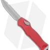 Heretic Knives Hydra OTF Automatic Knife Red S/E (3.625" Battleworn) -Knife Shop Heretic Knives Hydra OTF Automatic Knife Red S E 3.625in Battleworn BHQ 112308 LS