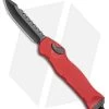 Heretic Knives Hydra OTF Automatic Knife Red S/E (3.625" Black) -Knife Shop Heretic Knives Hydra OTF Automatic Knife Red S E 3.625in Black H007 6A RED BHQ 115325 LS