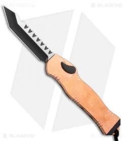 Heretic Knives Hydra OTF Automatic Knife Tanto Copper (3.6" Two Tone)