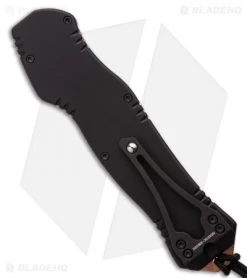 Heretic Knives Hydra OTF Automatic Knife Tanto Copper (3.6" Two Tone) -Knife Shop Heretic Knives Hydra OTF Copper Automatic Knife Tanto Two ToneBHQ 137392 LS Side