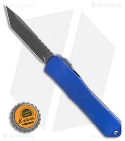 Heretic Knives Manticore-E D/A OTF Knife Blue Tanto CF Back Cover (3.125" DLC) -Knife Shop Heretic Knives Manticore E D A OTF Knife Blue Tanto CF Back Cover 3.125 DLC BHQ 118702 LS Bottlecap