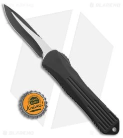Heretic Knives Manticore-E D/A OTF Knife Black Aluminum (3.125" Two Tone) -Knife Shop Heretic Knives Manticore E DA OTF Black Aluminum TT BHQ 124718 jr bottlecap