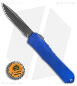 Heretic Knives Manticore-E D/A OTF Knife Blue Recurve CF Back Cover (3.125" DLC) -Knife Shop Heretic Knives Manticore E DA OTF Knife Blue Recurve CF Back Cover 3.125 DLC BHQ 118701 LS Bottlecap