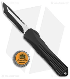 Heretic Knives Manticore-E Tanto OTF Knife Black (3.25" Two-Tone Black) H027-10A -Knife Shop Heretic Knives Manticore E DA OTF TT Tanto DLC BHQ 109467 jr bottlecap