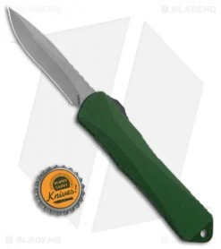 Heretic Knives Manticore-E D/A OTF Knife Green Recurve (3.125" Battleworn) -Knife Shop Heretic Knives Manticore E OTF Green Recurve Battleworn H029 5A GRN BHQ 109484 jr bottlecap