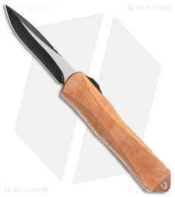 Heretic Knives Manticore-E Recurve OTF Copper/CF (DLC) H029-11A-CU/CF