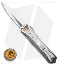 Heretic Knives Manticore-X D/A OTF Knife Custom Mammoth Ivory (3.75" Mirror) #1 -Knife Shop Heretic Knives Manticore X Custom Mammoth Ivory 1 DE Mirror BHQ 115758 LS Bottlecap