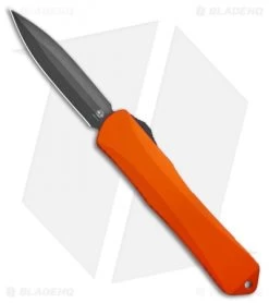 Heretic Knives Manticore-X D/E OTF Orange W/ Black Hardware (3.75" DLC)