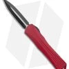 Heretic Knives Manticore-X Double Edge OTF Knife Red (3.75" Two Tone Black) -Knife Shop Heretic Knives Manticore X DE OTF Red TT Black BHQ 174838 jr