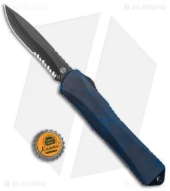 Heretic Knives Manticore-X Recurve OTF Breakthrough Blue (3.75" DLC Serr) -Knife Shop Heretic Knives Manticore X Recurve OTF Breakthrough Blue Black H033 6B BRKBL BHQ 97908 jr bottlecap