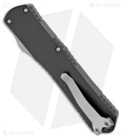 Heretic Knives Manticore-X Tanto OTF Black (3.75" Stonewash) H031-2A -Knife Shop Heretic Knvies Manticore X Tanto OTF Black SW H031 2A BHQ 95078 jr side