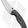 Kizer Azo Towser K Liner Lock Knife Black FatCarbon (3.5" Satin ELMAX) -Knife Shop Kizer Azo Towser K LL Black Fat Carbon Blue Satin BHQ 175940 jr