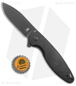 Kizer Cozy Liner Lock Knife Black G-10 (3.15" Black) V3613C1 -Knife Shop Kizer Cozy LL Black G 10 Black BHQ 156319 jr bottlecap