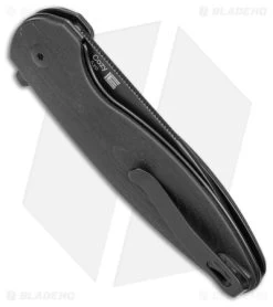 Kizer Cozy Liner Lock Knife Black G-10 (3.15" Black) V3613C1 -Knife Shop Kizer Cozy LL Black G 10 Black BHQ 156319 jr side