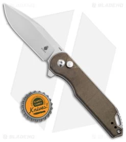 Kizer Assassin Button Lock Green Micarta (3.1" SW) V3549C1 -Knife Shop Kizer Cutlery Assassin Green Micarta SW BHQ 142922 jr bottlecap
