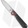 Kizer Cutlery Vanguard Azo PPY Liner Lock Knife Gray/Red Micarta (3.27" Satin) -Knife Shop Kizer Cutlery PPY 154CM BHQ 139001 jr