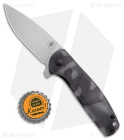 Kizer Laconico Gemini Liner Lock Knife Raffir (3.1" Stonewash S35VN) -Knife Shop Kizer Laconico Gemini FL Raffir BHQ 174675 jr bottlecap