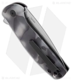 Kizer Laconico Gemini Liner Lock Knife Raffir (3.1" Stonewash S35VN) -Knife Shop Kizer Laconico Gemini FL Raffir BHQ 174675 jr side