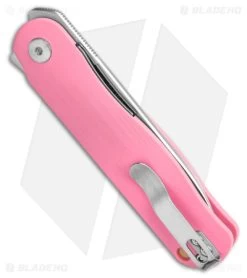 Kizer LÃ¤tt Vind Mini Liner Lock Knife Pink G-10 (3" Satin) V3567N3 -Knife Shop Kizer Latt Vind Mini Liner Lock Knife Pink G 10 3in Satin BHQ 139741 td side