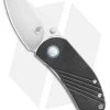 Kizer Lundquist Contrail Liner Lock Knife Black G-10 (2" Satin) V2540C1 -Knife Shop Kizer Lundquist Contrail Liner Lock Knife Black G 10 2.125in Satin V2540C1 BHQ 111265 LS
