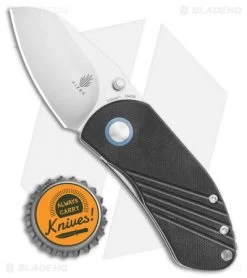 Kizer Lundquist Contrail Liner Lock Knife Black G-10 (2" Satin) V2540C1 -Knife Shop Kizer Lundquist Contrail Liner Lock Knife Black G 10 2.125in Satin V2540C1 BHQ 111265 LS Bottlecap