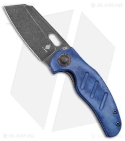 Kizer Sheepdog Liner Lock Thumb Hole Denim Micarta (3.25" Black SW) V4488C2