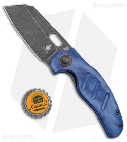 Kizer Sheepdog Liner Lock Thumb Hole Denim Micarta (3.25" Black SW) V4488C2 -Knife Shop Kizer Sheepdog C01C LL Denim Black SW BHQ 145739 jr bottlecap
