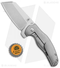 Kizer Sheepdog C01C Left-Handed Knife Titanium (3.25" Stonewash) Ki4488L1 -Knife Shop Kizer Sheepdog C01C Left Hand Ti SW Ki4488L1 BHQ 91647 jr bottlecap