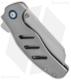 Kizer Sheepdog C01C Left-Handed Knife Titanium (3.25" Stonewash) Ki4488L1 -Knife Shop Kizer Sheepdog C01C Left Hand Ti SW Ki4488L1 BHQ 91647 jr side