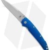Kizer Sliver Sunburst Liner Lock Knife Blue T6 (3.5" Stonewash) Ki4419A2 -Knife Shop Kizer Sliver Sunburst Blue T6 SW BHQ 84443 er
