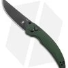 Kizer Swaggs Chili Pepper Button Lock Knife Green Aluminum (3" Satin 3V) -Knife Shop Kizer Swaggs Chili Pepper Button Lock Green Aluminum Black BHQ 176940 jr