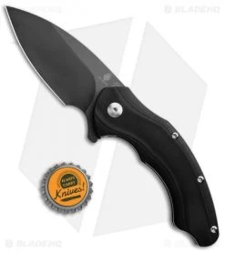 Kizer Vanguard Degnan Roach Flipper Black G-10 (3.5" Gray N690) V4477N1 -Knife Shop Kizer Vanguard Degnan Roach Flipper Black G 10 Gray N690 V4477N1 BHQ 34150 jr bottlecap