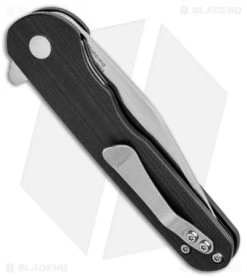 Kizer Vanguard Flashbang A1 Liner Lock Knife Black G-10 (3" Satin N690) V3454N1 -Knife Shop Kizer Vanguard Flashbang A2 LL Black G 10 Satin N690 BHQ 91650 jr side