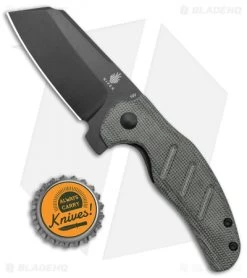 Kizer Vanguard Mini Sheepdog Knife Black Micarta (2.6" Black CPM-10V) -Knife Shop Kizer Vanguard Mini Sheepdog Black Micarta Black V3488EF BHQ 117220 jr bottlecap