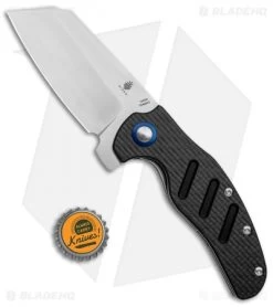 Kizer Vanguard Sheepdog XL C01C Liner Lock Knife Carbon Fiber (4" Satin) -Knife Shop Kizer Vanguard Sheepdog XL C01C LL CF Satin V5488C3 BHQ 114106 jr bottlecap 2
