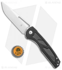Kizer Yukon Liner Lock Knife Black (3.39" Stonewash) V4004 -Knife Shop Kizer Yukon Liner Lock Knife Black Stonewash V4004 BHQ 106934 kp bottlecap jr
