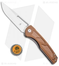 Kizer Yukon Liner Lock Knife Brown (3.39" Stonewash) V4004N2 11 Kizer Yukon Liner Lock Knife Brown (3.39" Stonewash) V4004N2 -Knife Shop Kizer Yukon Liner Lock Knife Brown Stonewash V4004N2 BHQ 107478 kp bottlecap jr