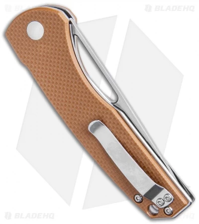 Kizer Yukon Liner Lock Knife Brown (3.39" Stonewash) V4004N2 5 Kizer Yukon Liner Lock Knife Brown (3.39" Stonewash) V4004N2 - Image 3