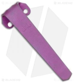 Maverick Customs Titanium Heretic Cleric Pocket Clip - Purple