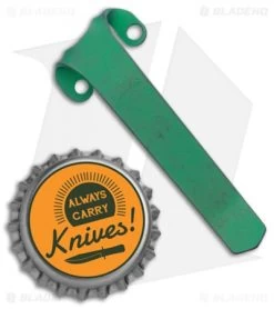 Maverick Customs Titanium Heretic Wraith Pocket Clip -Green Titanium -Knife Shop Maverick Customs Ti Heretic Wraith Pocket Clip Aqua BHQ137298 td size