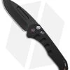 Medford + Blade HQ Praetorian Swift Auto Black W/ Flamed Hardware (3.3" PVD) -Knife Shop Medford BHQ Praetorian Swift Auto Black with Flamed Hardware BHQ 139343 td