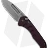 Medford + Blade HQ Praetorian Swift Auto Red Flamed Hardware (3.3" Tumbled) -Knife Shop Medford BHQ Praetorian Swift Auto Red with Flamed Hardware 3in Tumbled BHQ 139527 td